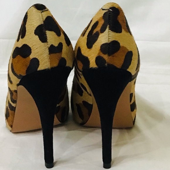 Talbots Pony Hair Platform Heels - Picture 12 of 12